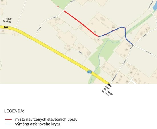 Cyklistické propojení Kopřivnice, Paseky – Závišice